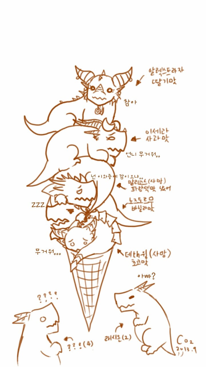 월드 오브 워크래프트 인벤 : 오색용 아이스크림 - 와우 인벤 팬아트 갤러리 월드 오브 워크래프트 인벤 : 오색용 아이스크림